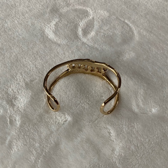 Carolee Pave Stone & Pearl Open Cuff Bracelet - Picture 6 of 13